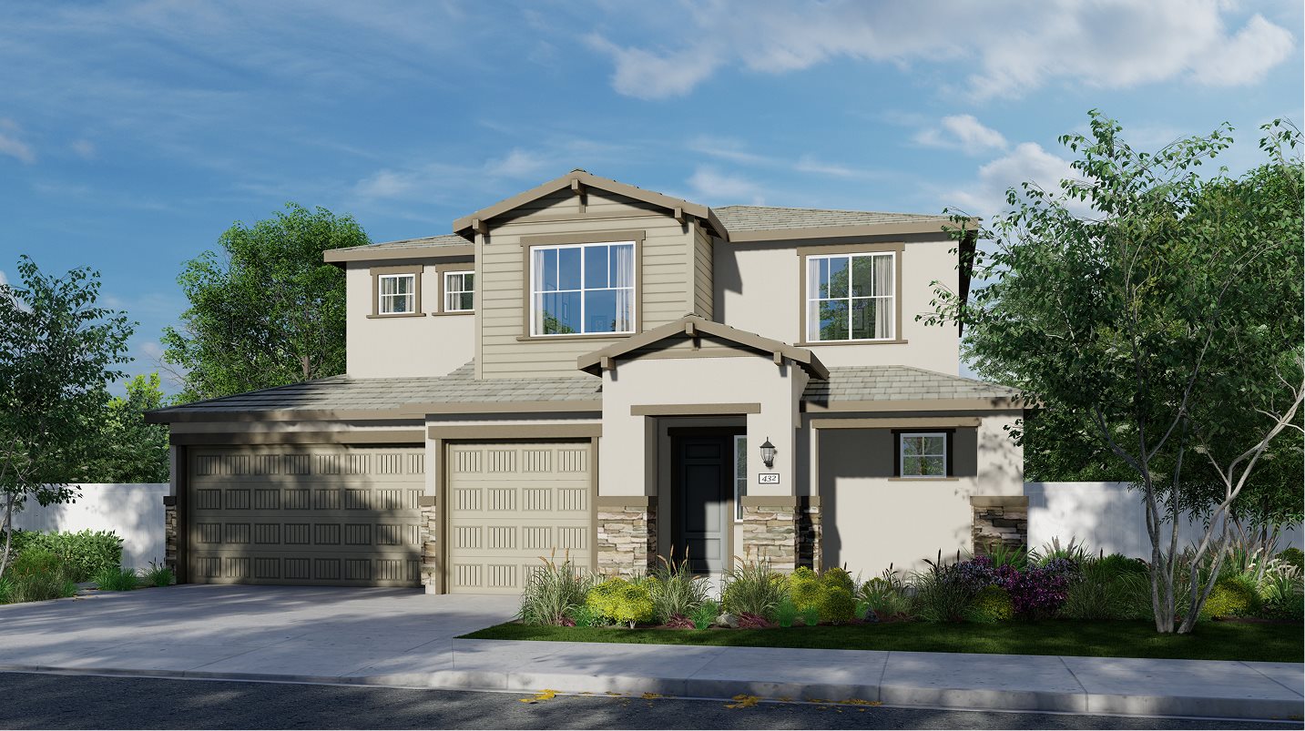 Exterior B – Craftsman home