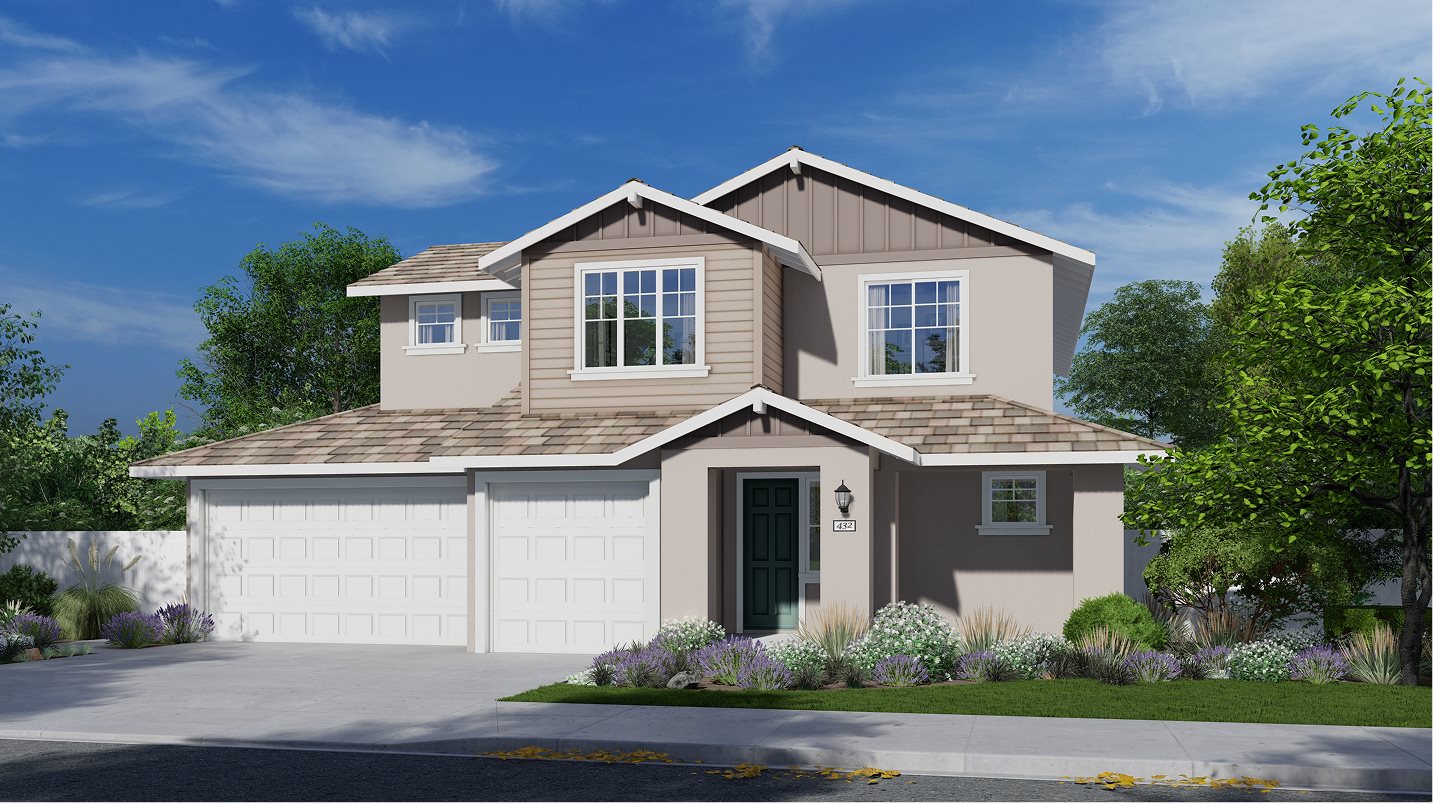 Exterior C – Farmhouse home