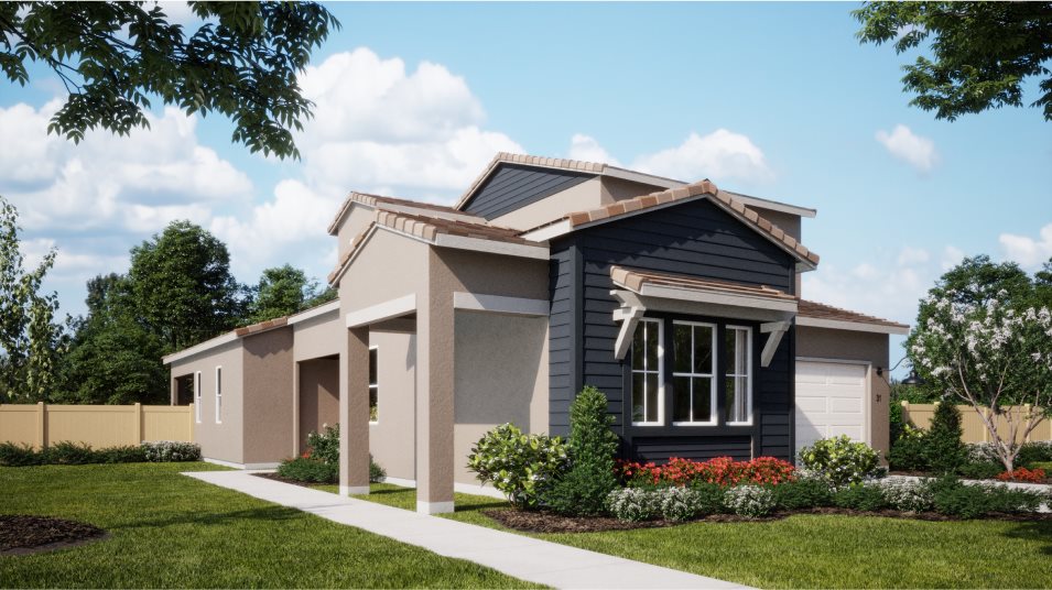 Farm home exterior elevation