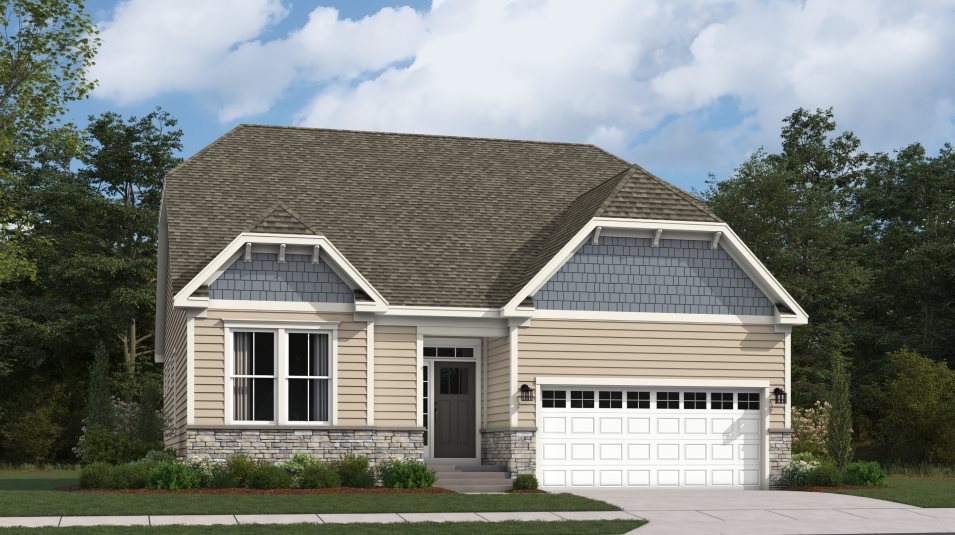 Newport Exterior Rendering Cottage