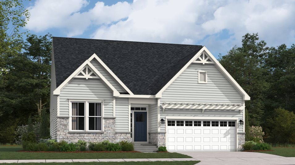 Newport Exterior Rendering Craftsman