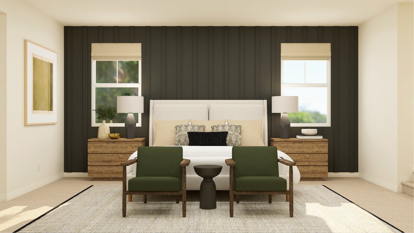 Residence Two Owner's Suite Bedroom