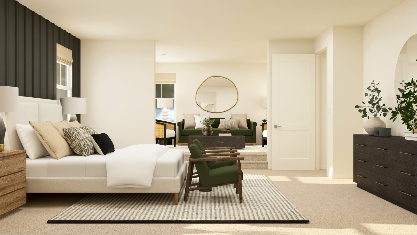Residence Two Owner's Suite Bedroom