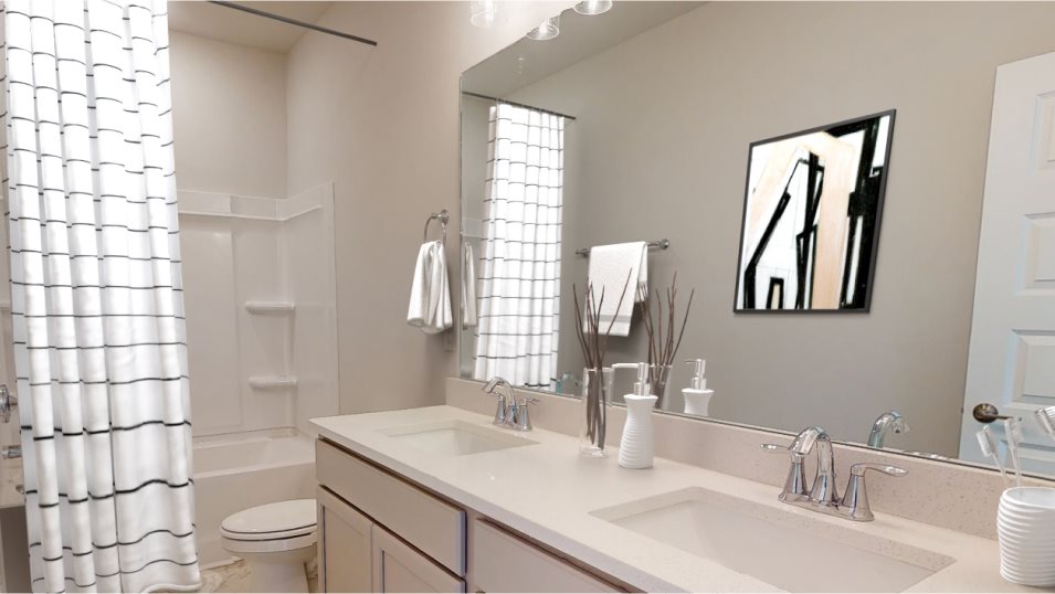 Residence 2840 second bathroom