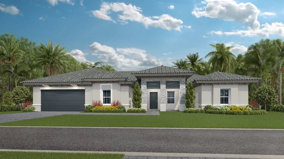 Mulberry Mediterranean-inspired exterior