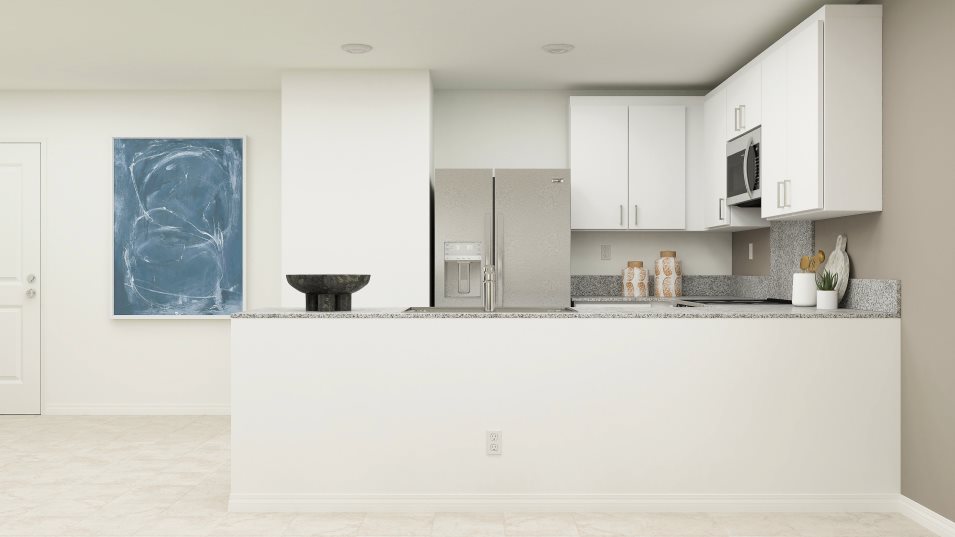 Residence 2 kitchen counters
