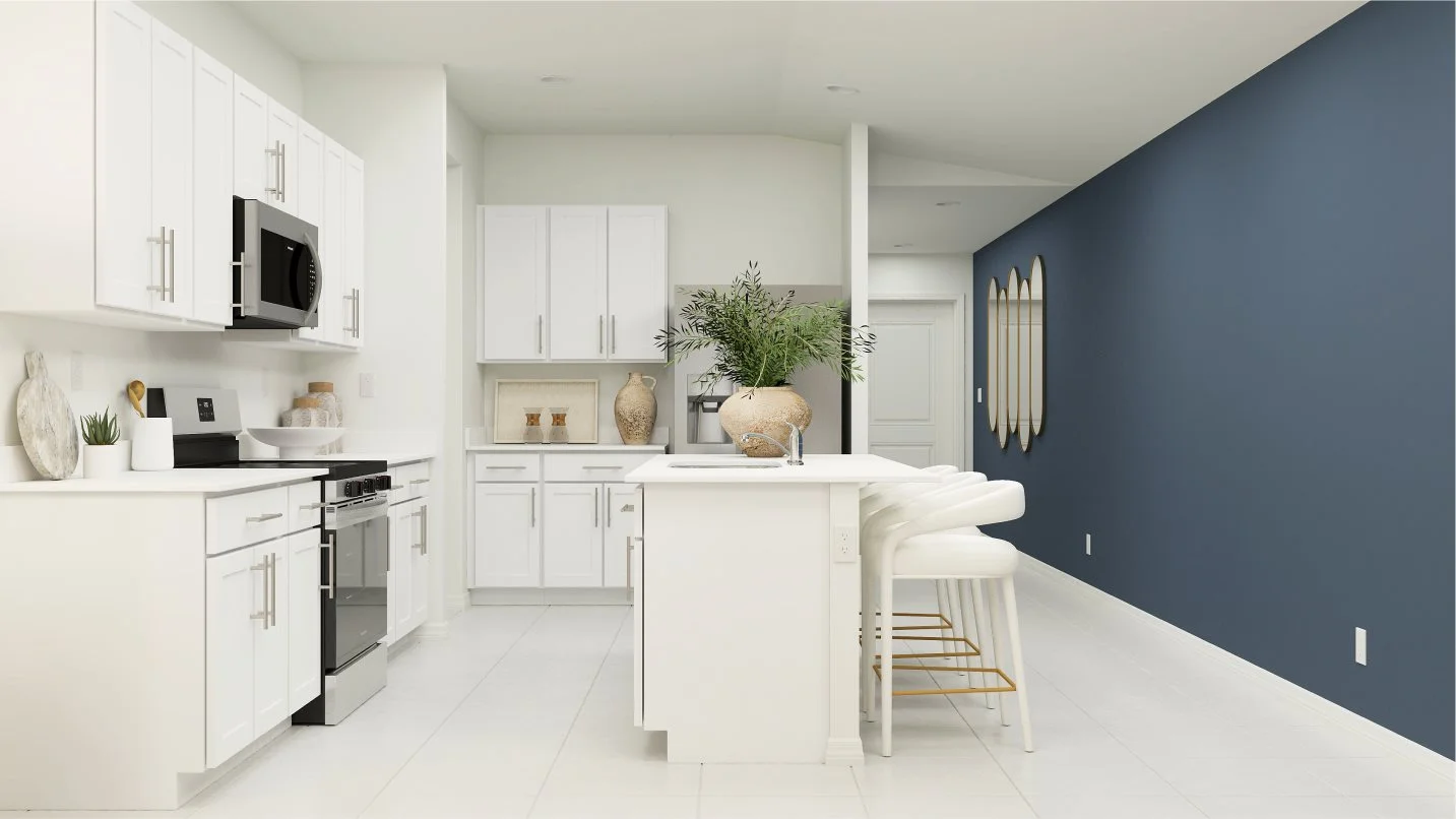 Belmont plan kitchen