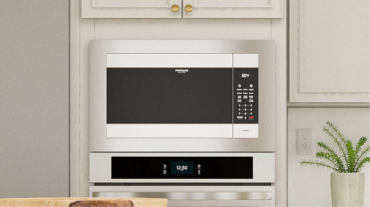 Frigidaire® stainless steel built-in microwave
