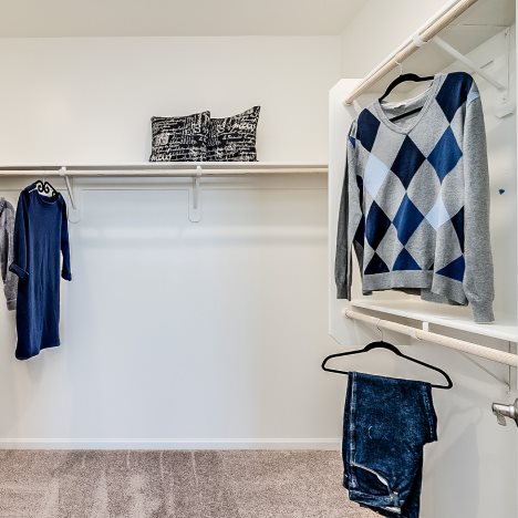 Mesquite Owner's Suite Walk In Closet
