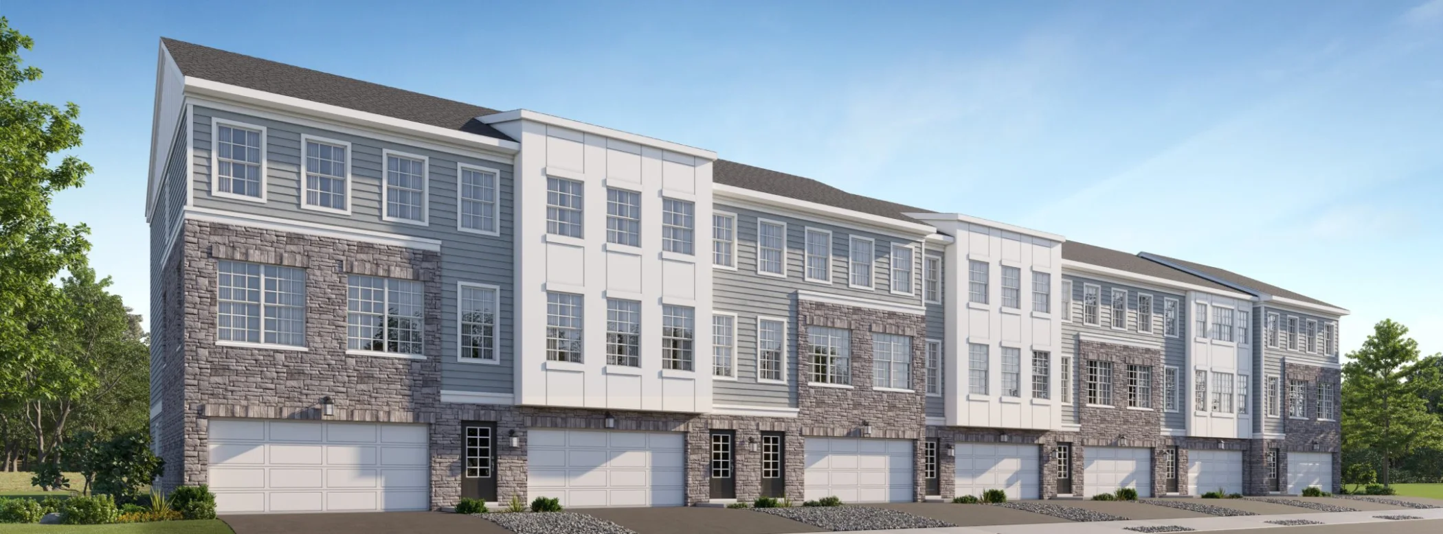 Collection at Hopewell Townes Collection rendering