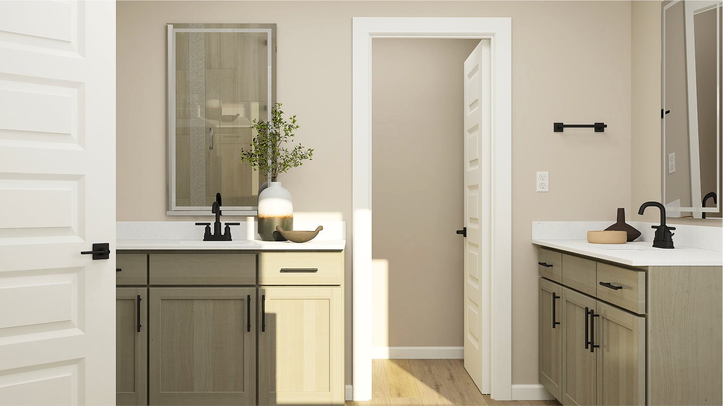 Blueberry owners suite bathroom