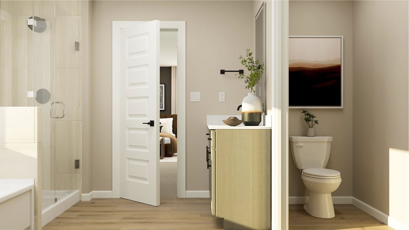 Blueberry owners suite bathroom