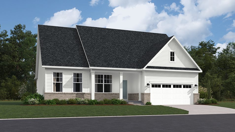 Chesapeake Exterior Rendering Classic with Brick