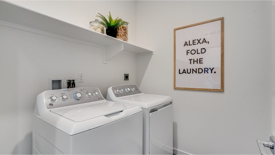 Residence 1 Laundry Room