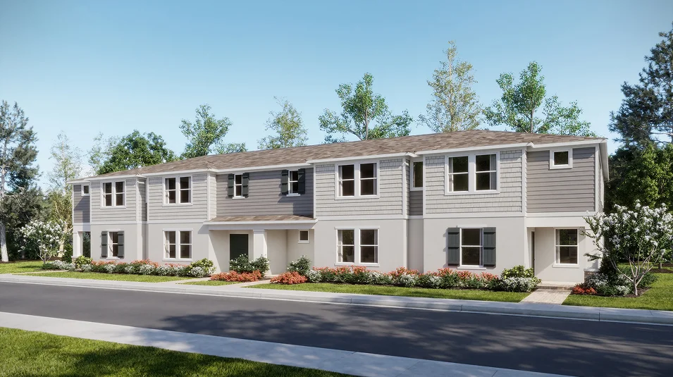 Glades Crossprairie Trail Alley Townhomes 4 Plex Craftsman B 8 26 25