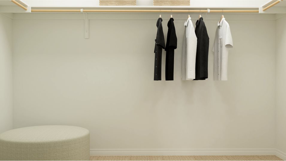 Residence 2 Owners suite walk in closet