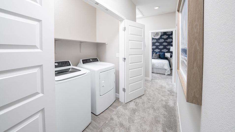 Residence 1328 laundry room