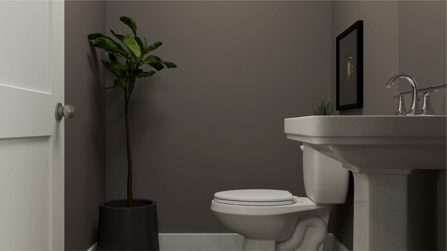 Cambridge Luxe Powder Room