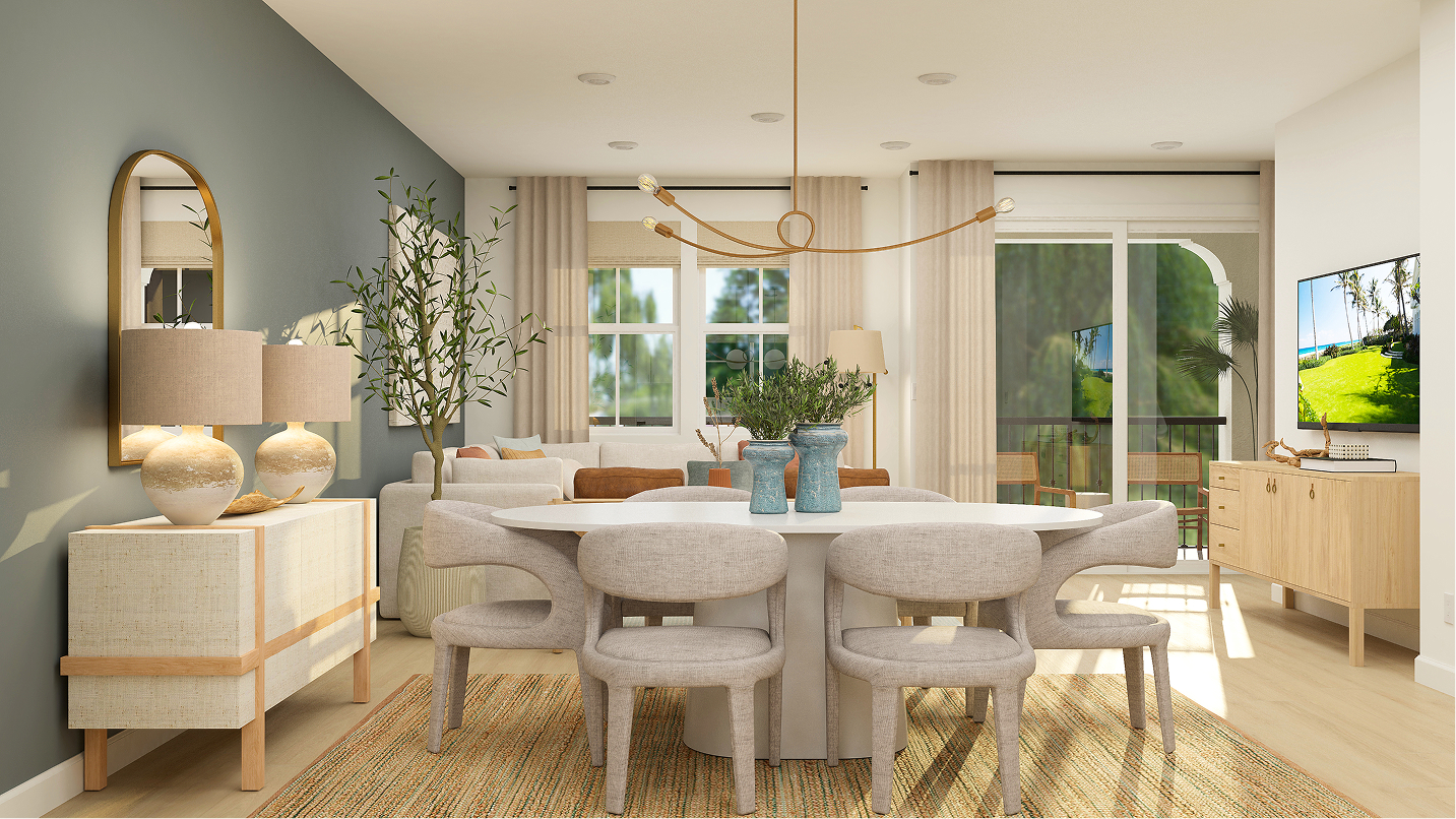 Residence 3 dining room