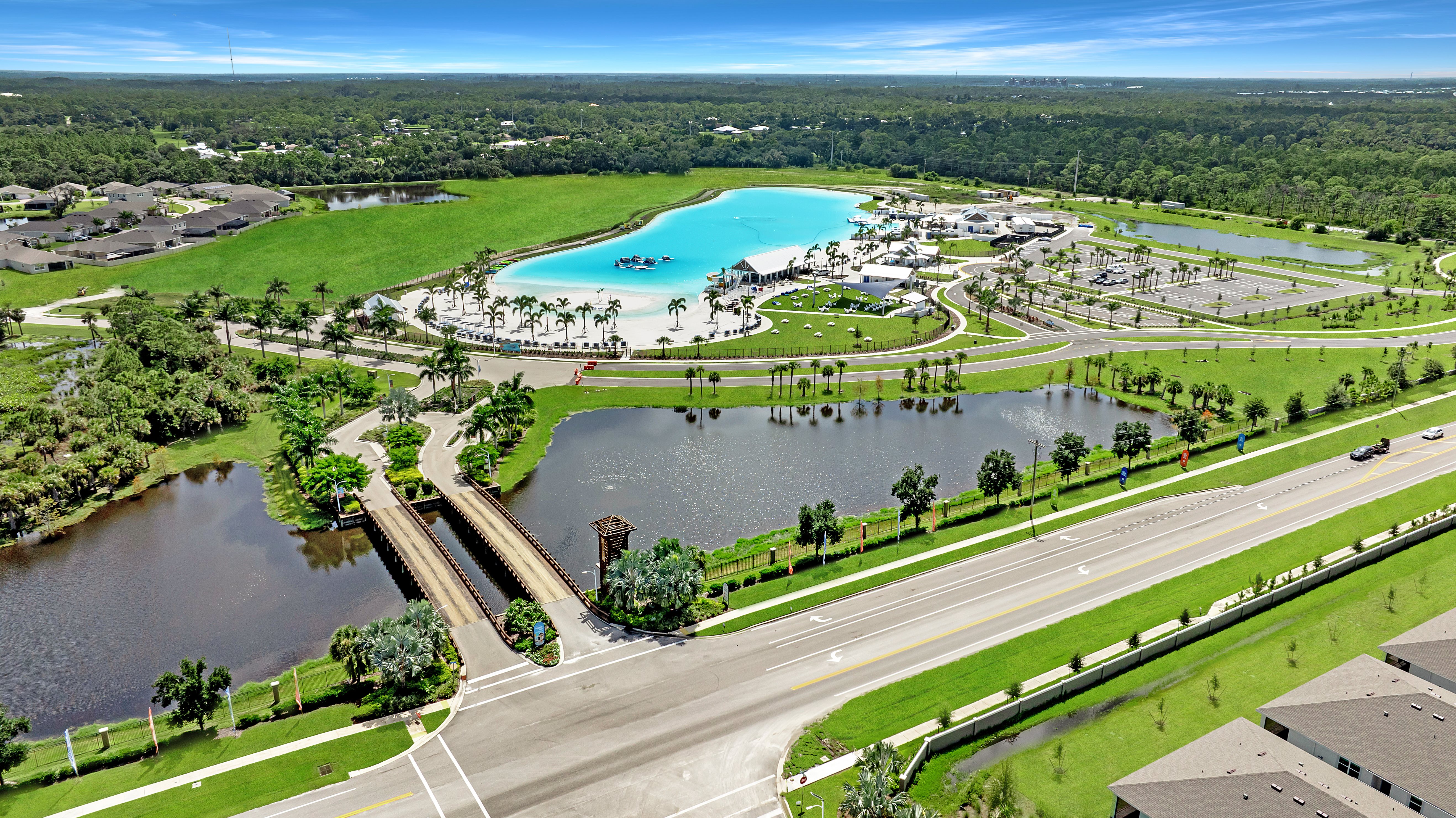 Brightwater lagoon