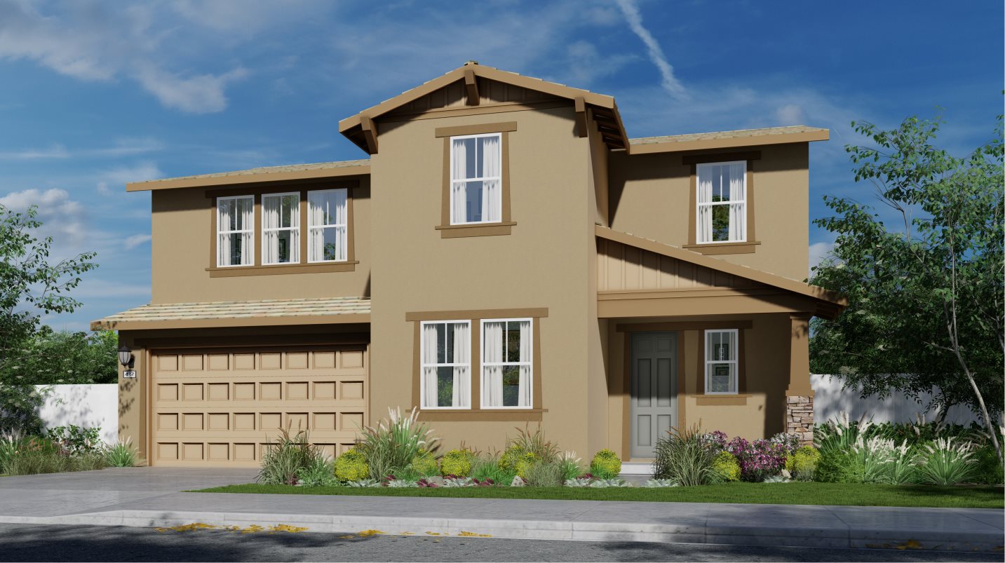 Residence 2869 Elevation B - Craftsman