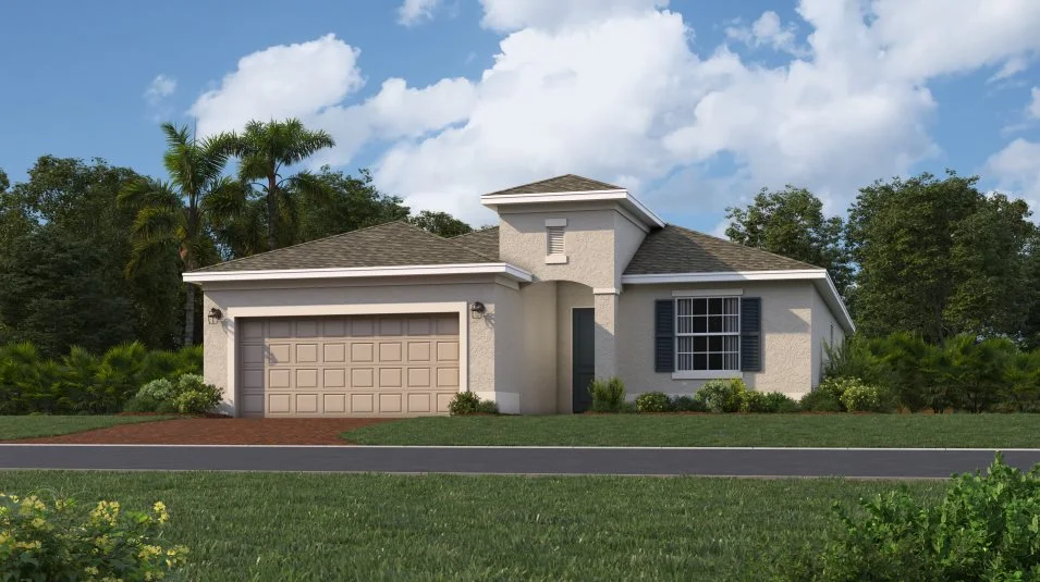 A ranch-inspired exterior 