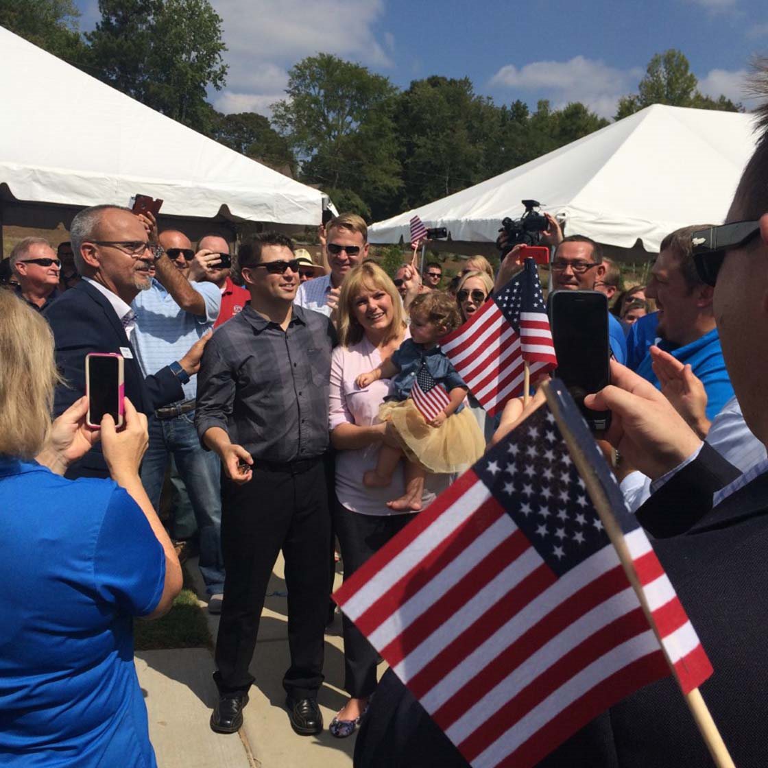IMGAGE: Operation Coming Home Dedication Ceremony