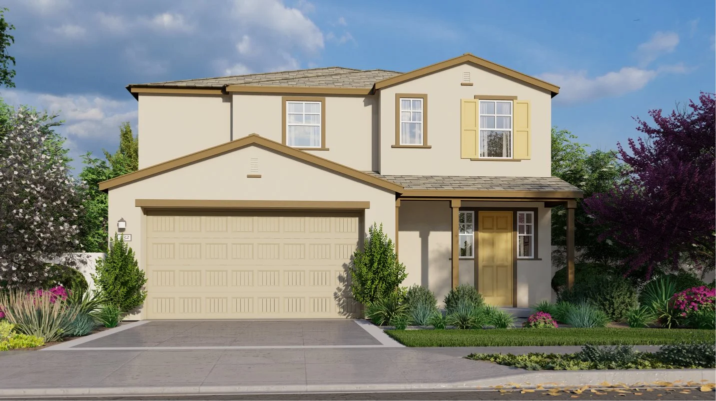 Residence 1569 Elevation A - Traditional