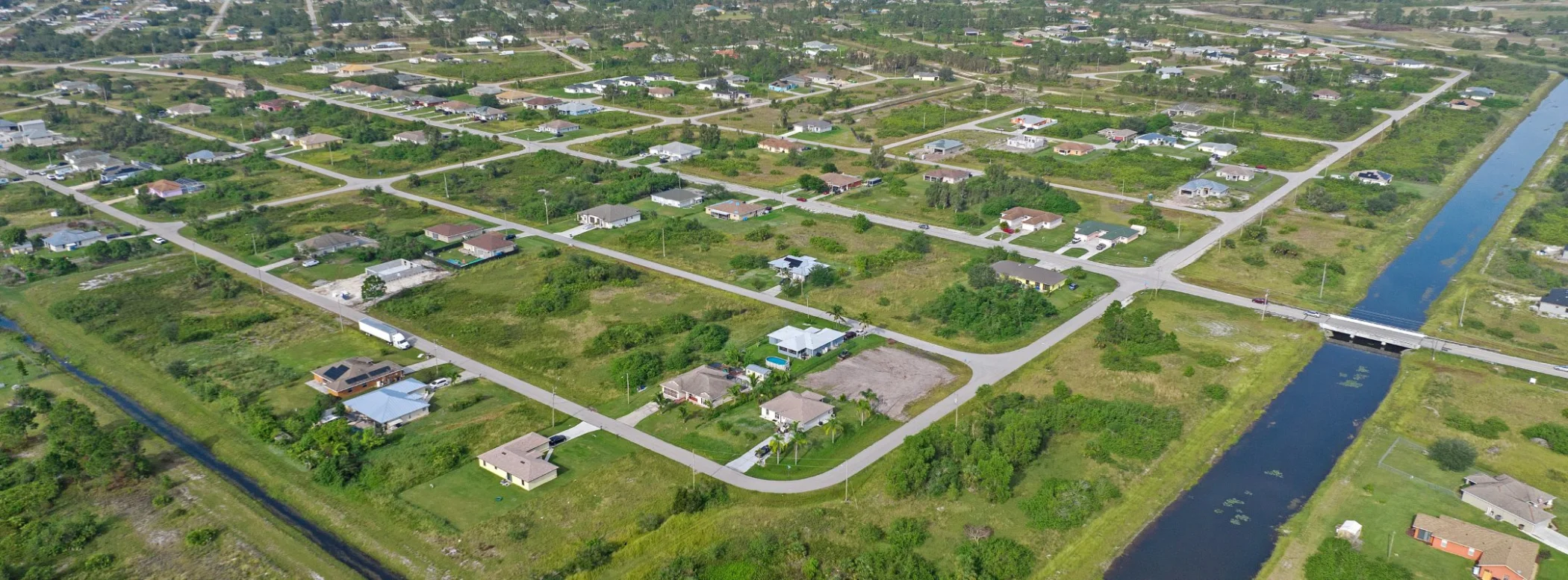 Lennar at Lehigh Acres aerial view 