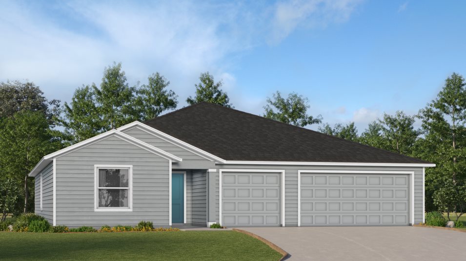 A ranch-inspired exterior 