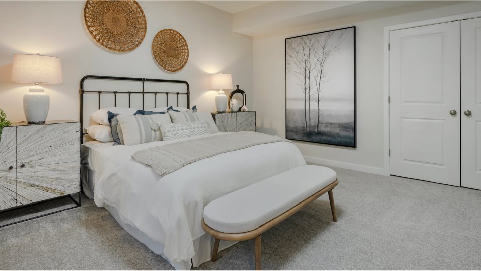 Harlow II basement bedroom