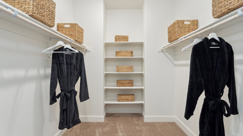 The Kensington Owner's Suite Walk-In Closet