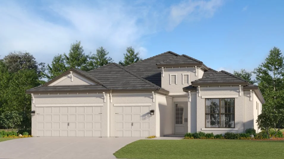 A ranch-inspired exterior