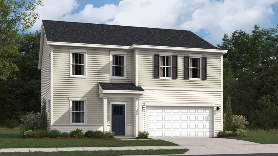 Richmond Basement Exterior Rendering Classic