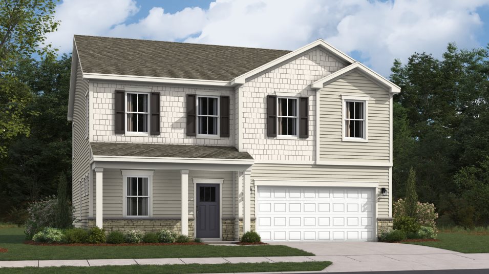 Richmond Basement Exterior Rendering Cottage