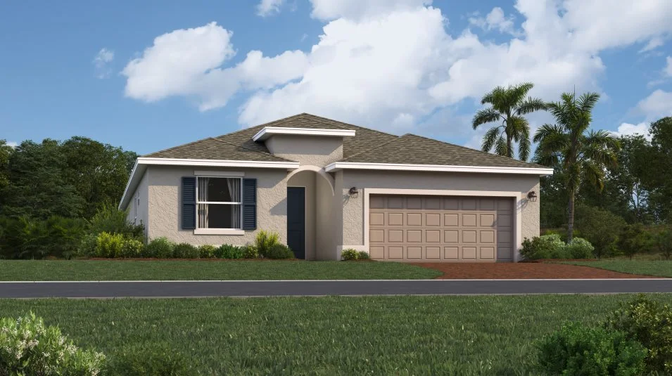 A ranch-inspired exterior 