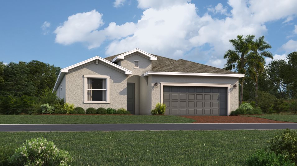 A contemporary-inspired exterior