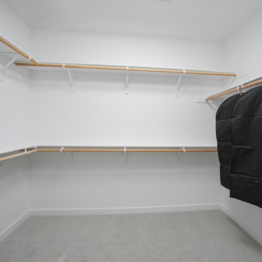 Residence 1903 owners walk in closet