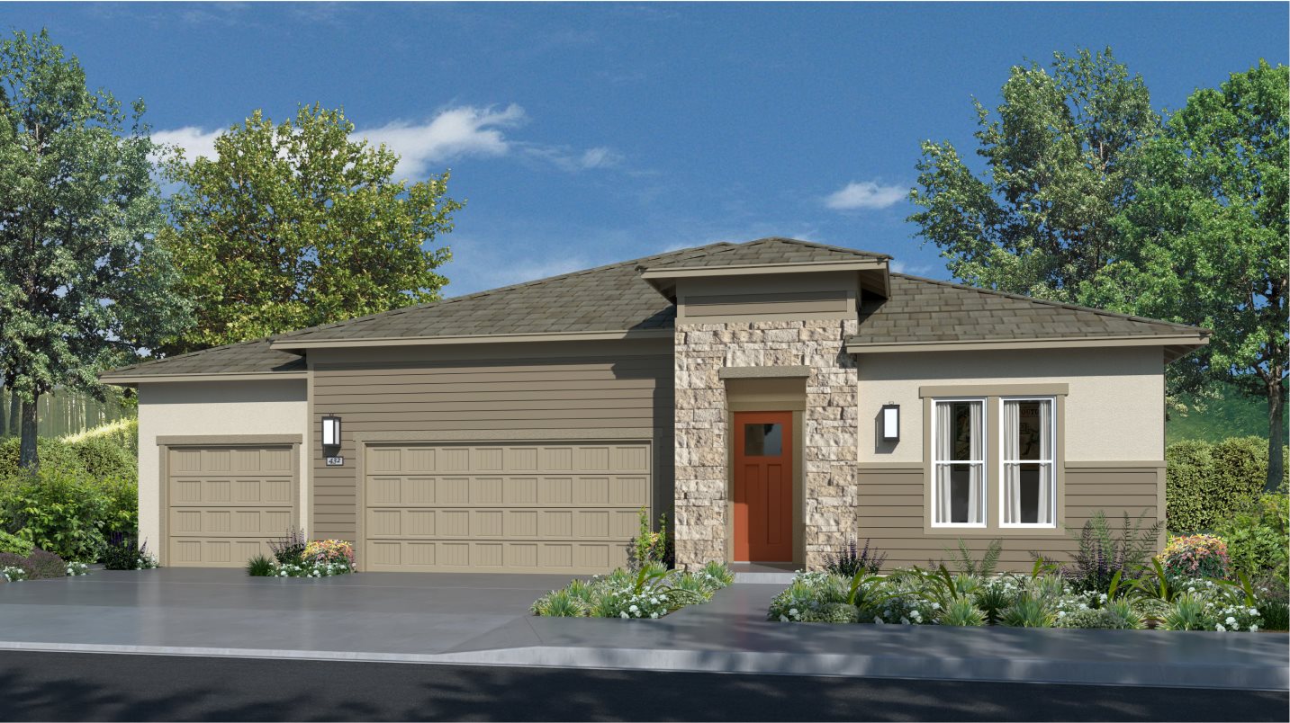 Prairie home exterior