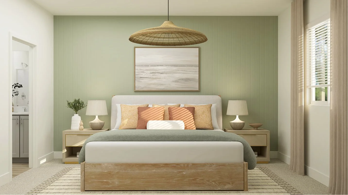 Residence 2 Owner's Suite Bedroom
