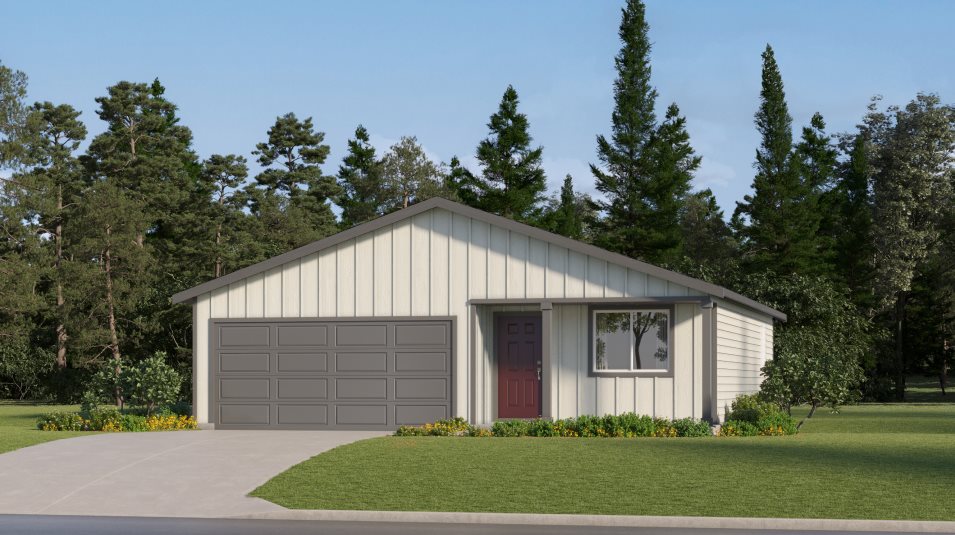 Franklin Grove Francis Farmhouse 2-Bay Rendering