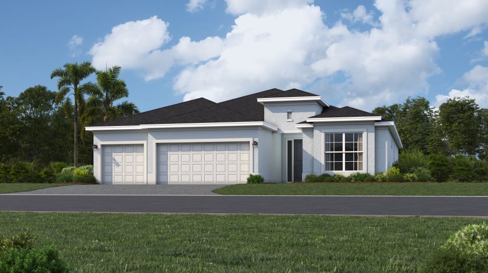 A ranch-inspired exterior 