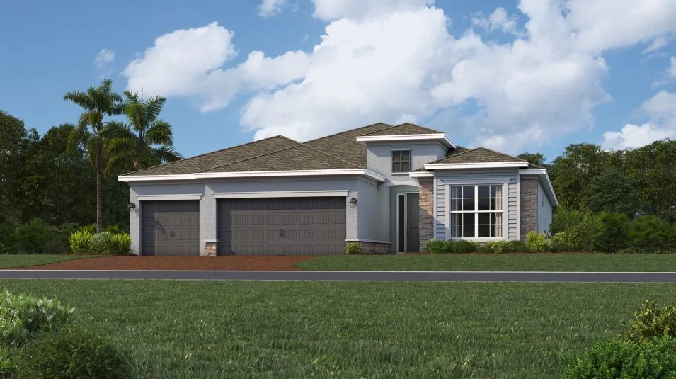 A ranch-inspired exterior