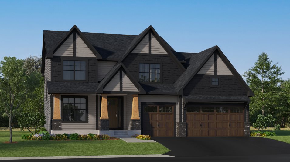 Portofino Exterior Rendering Craftsman