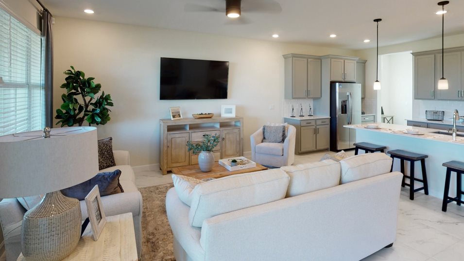 Dahlia family room