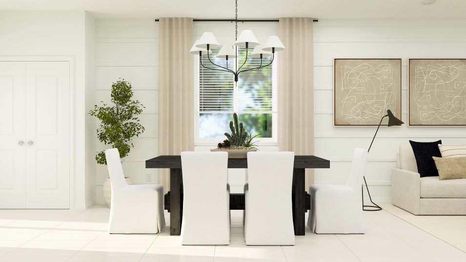 Residence 3 dining room