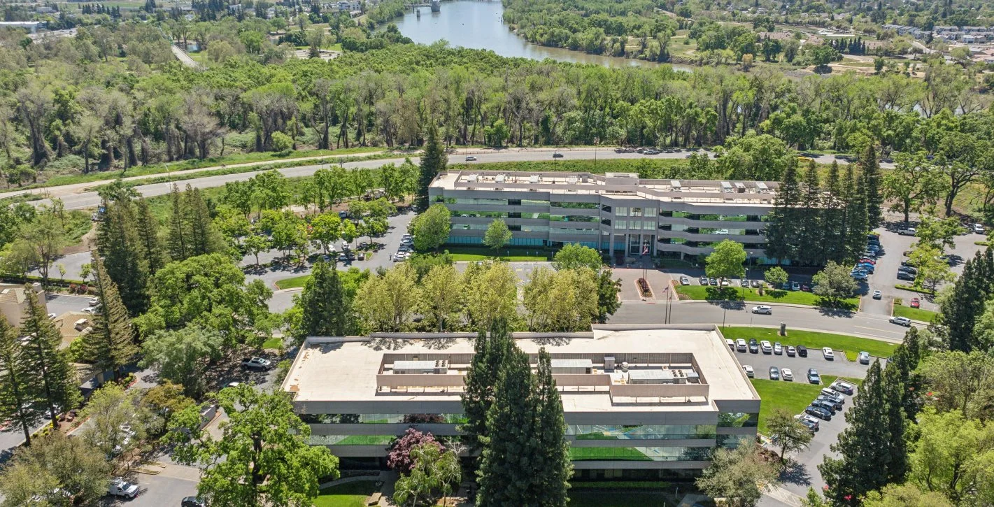 Northwestern California University aerial view
