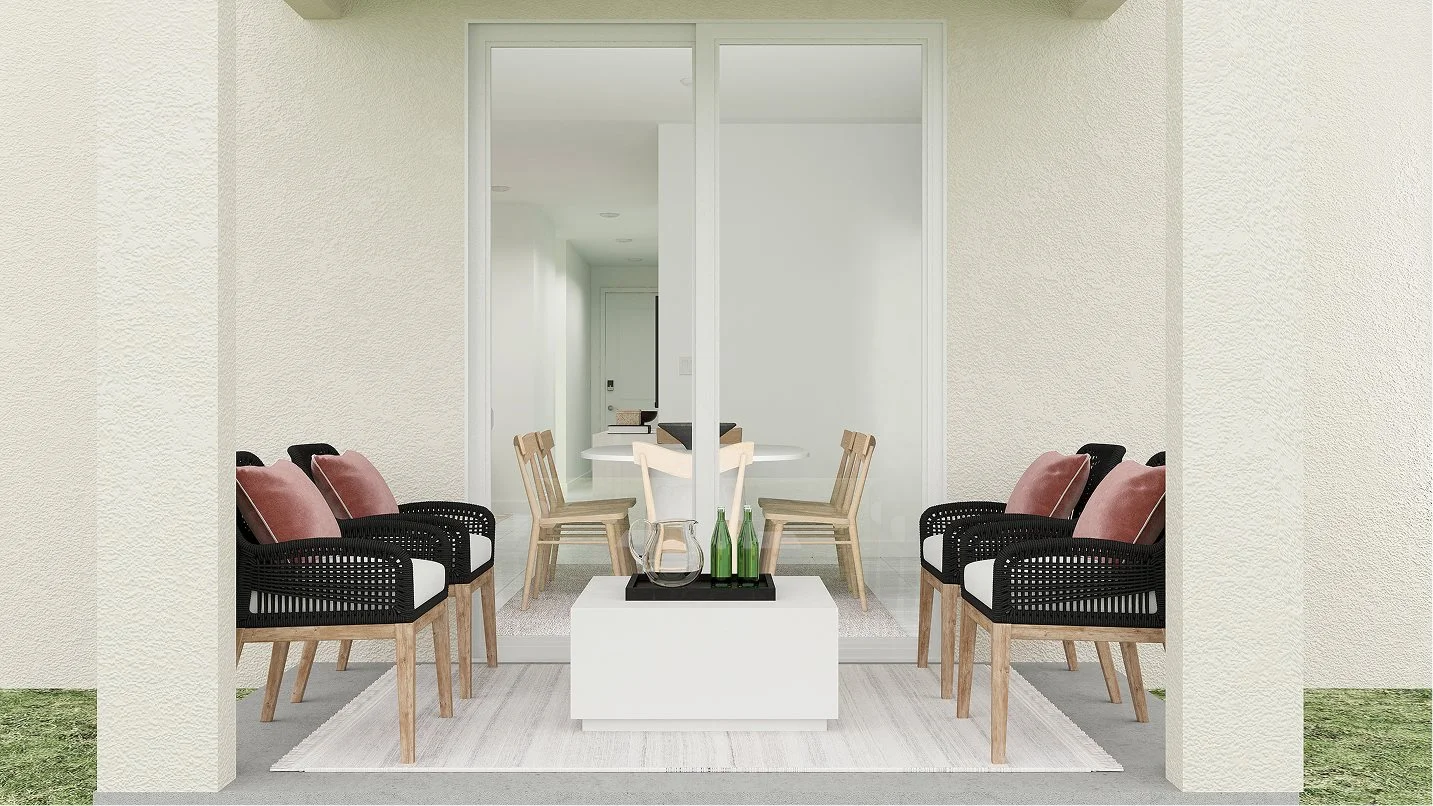 Dalton covered patio