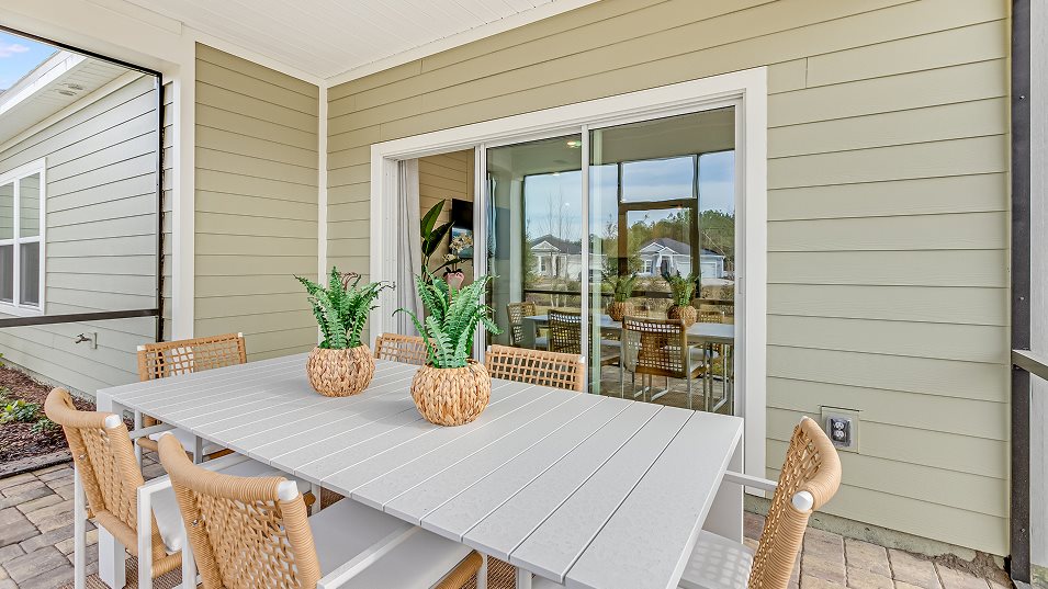 Sienna plan Covered Lanai