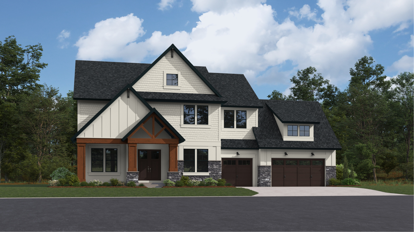 Salisbury exterior rendering -  Timber